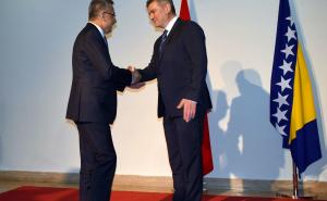 Foto: Vijeće ministara BiH / Denis Zvizdić se susreo sa zamjenikom turskog predsjednika Fuatom Oktayem